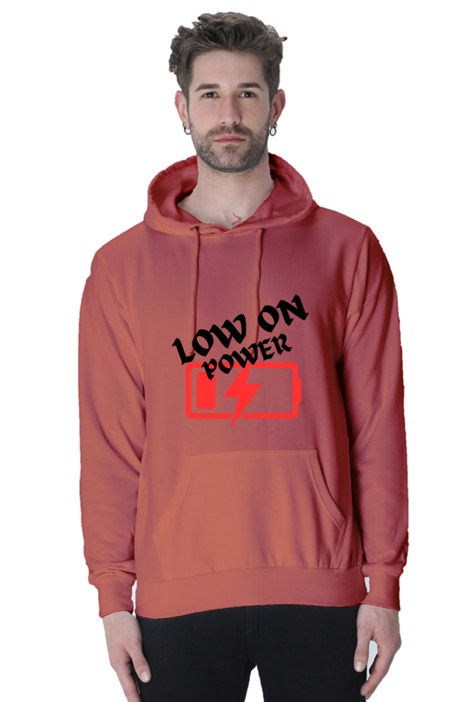 Unisex Hooded sweatshirt -Low on power