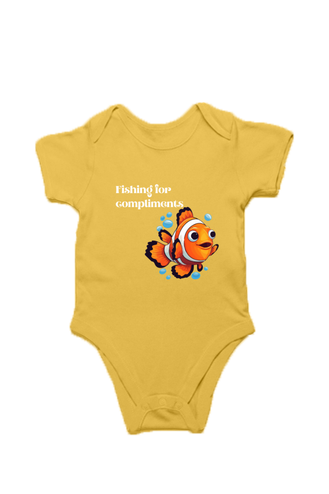 Baby rompers : Fishing for compliments